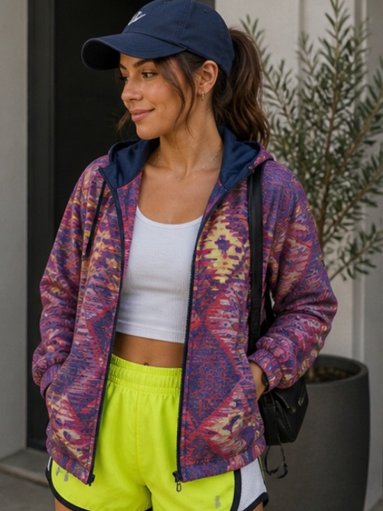 Jackets & Blazers - Vintage zip up jacket